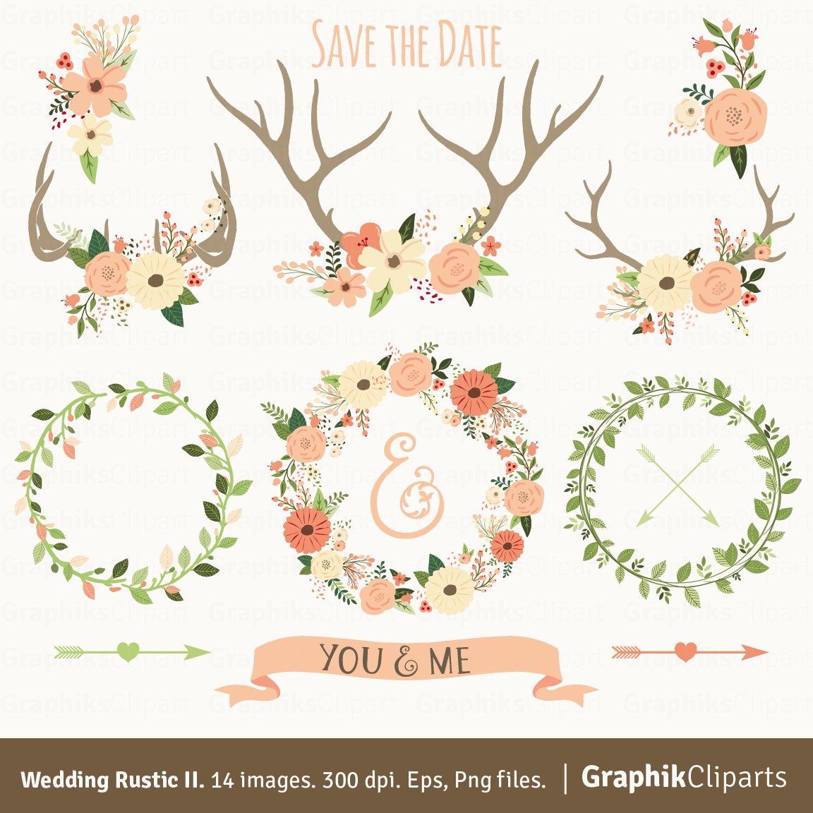 rustic wedding clipart 1 clip art vector site